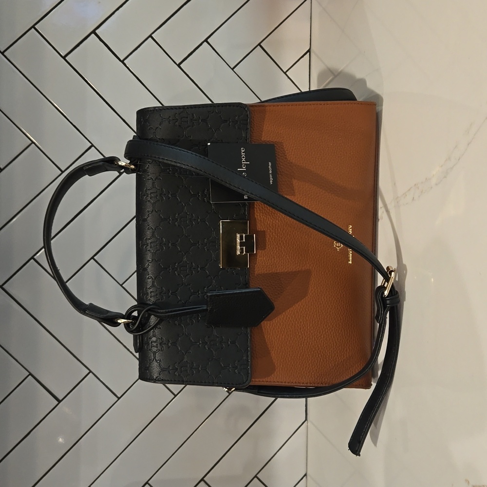 NEW Nanette Lepore Kelly Top Handle Satchel w/Dangle